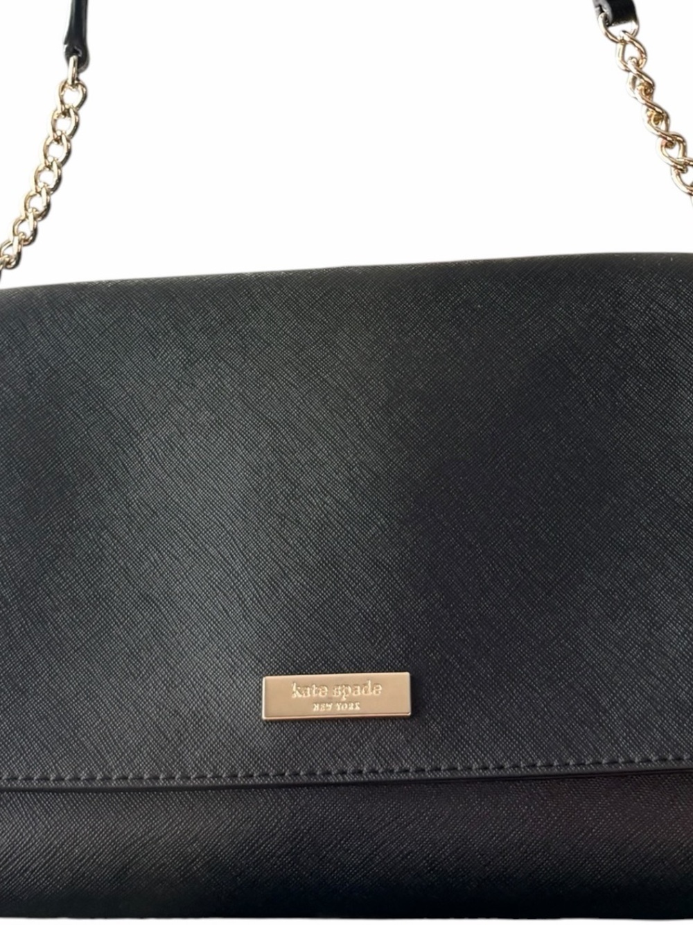 kate spade Black Crossbody Bag with Gold Chain Strap - Picture 4 of 7